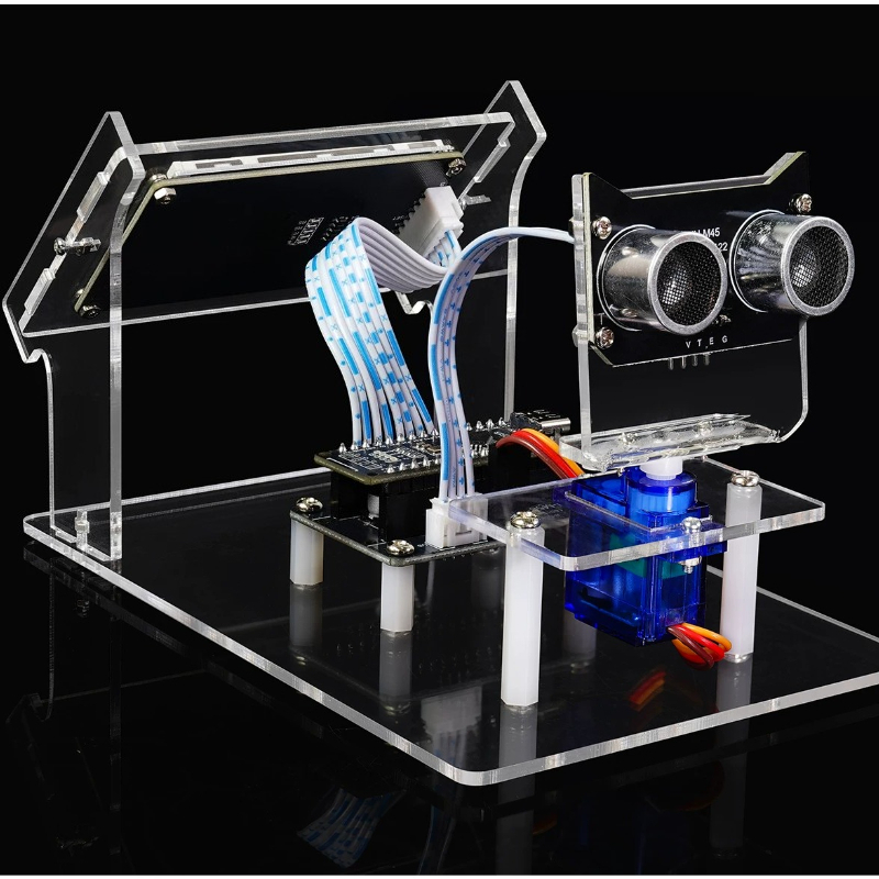 Diy Analog Electronics - Analoge ultrasone radarscannerkit Student Maker Programmering