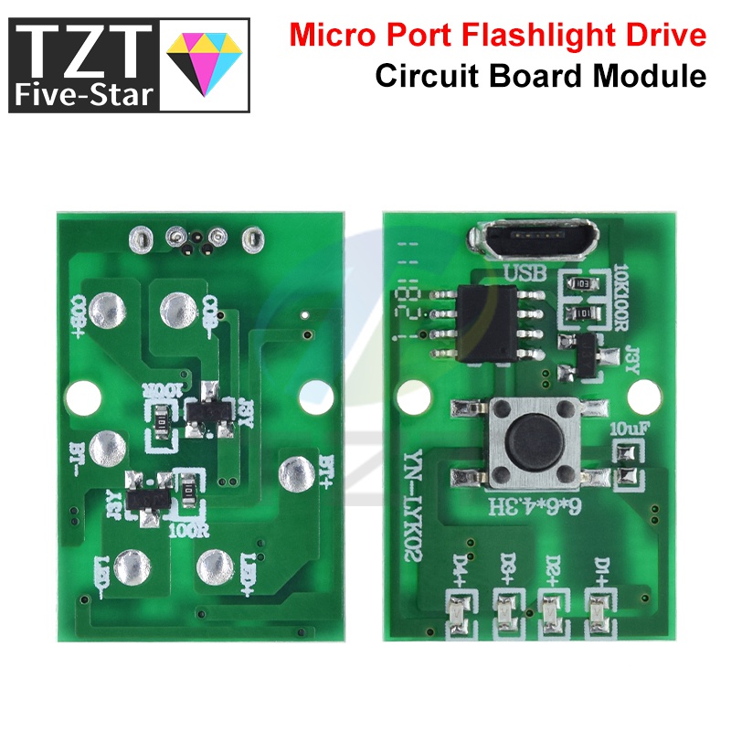 Diy Electronics Desk - 1/5PCS Zaklamp Driver Board Koplamp DIY