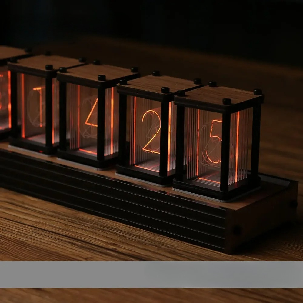 Diy Electronics Desk - RGB Nixie Tube Clock DIY tafelklok
