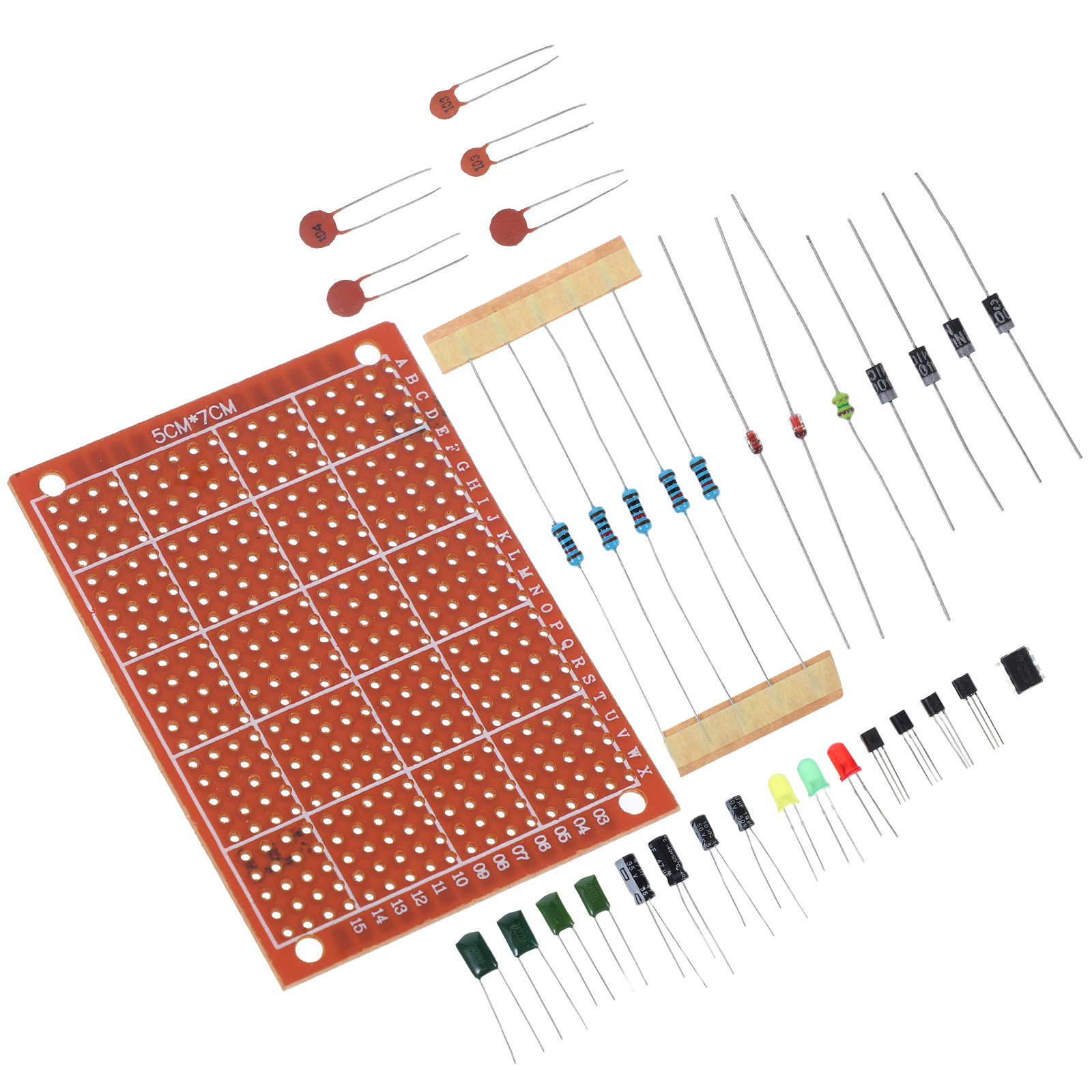 Diy Electronics Kits For Adults - 1Set Beginner Soldeerkit met Plugin Trainingsbord