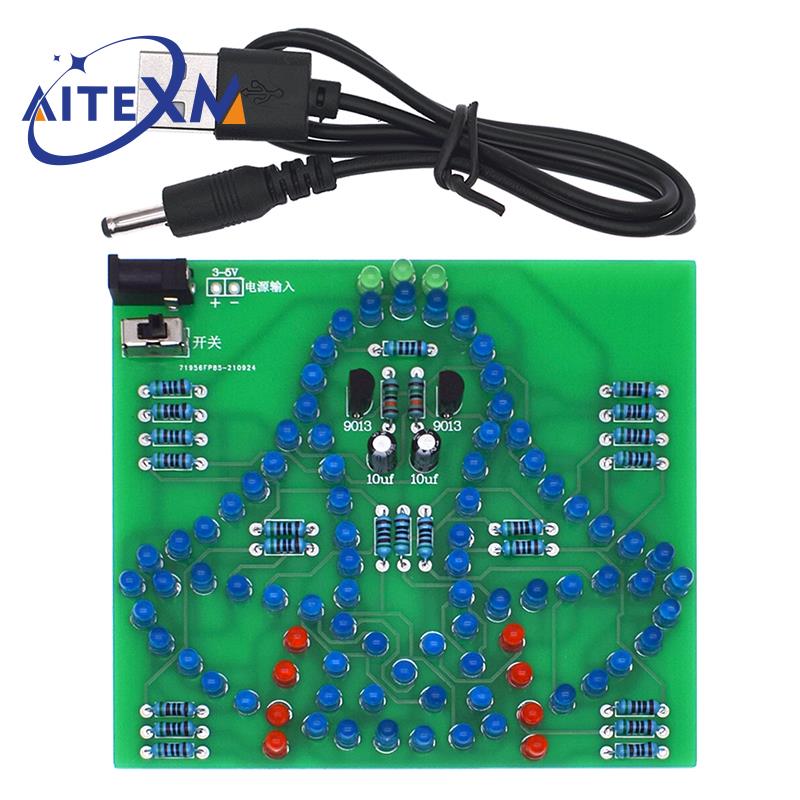 Diy Analog Electronics - DC 3-5V DIY LED Swing Windgong