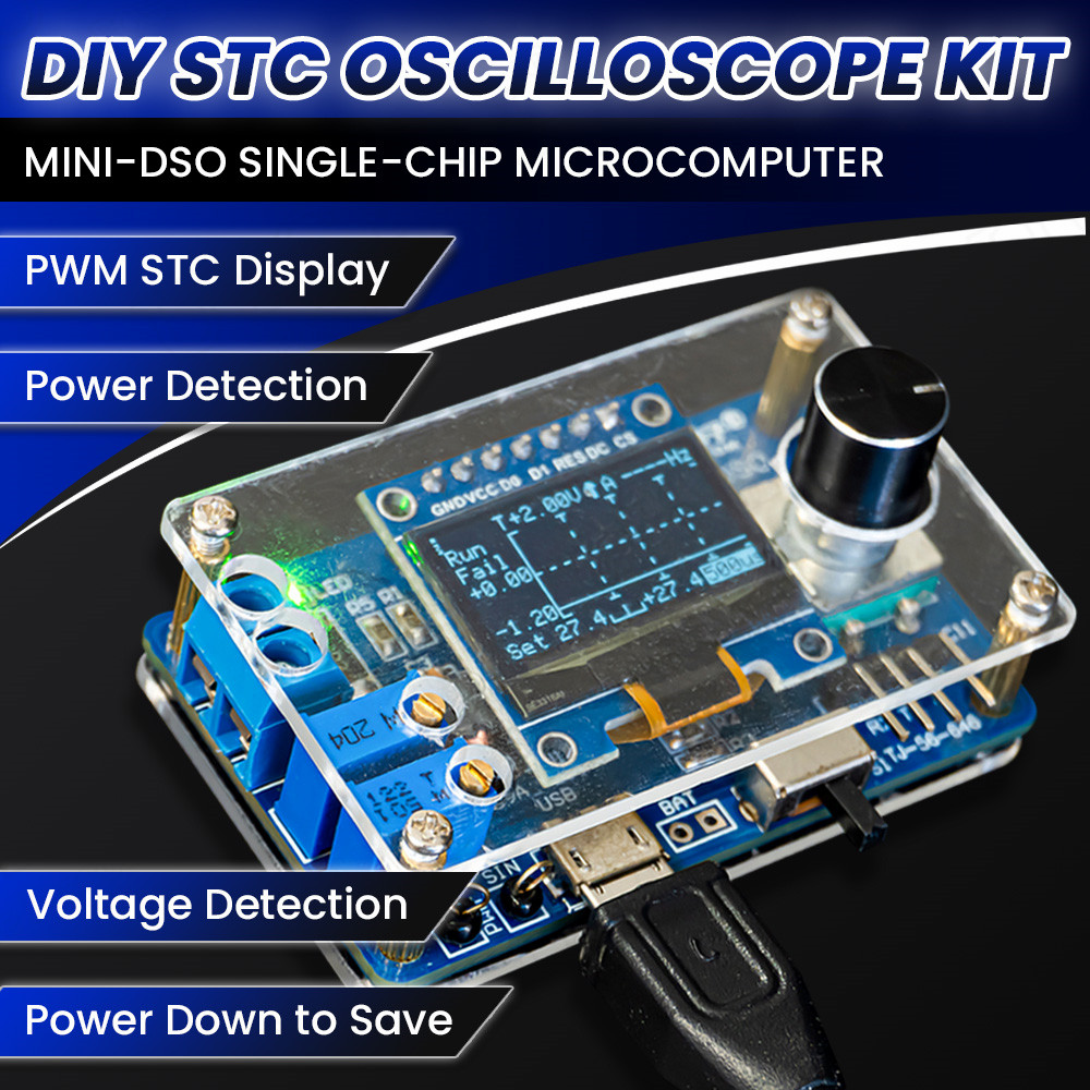 Oscilloscope Dso Mini - DIY Mini Digitale Oscilloscoop Elektronische Kit