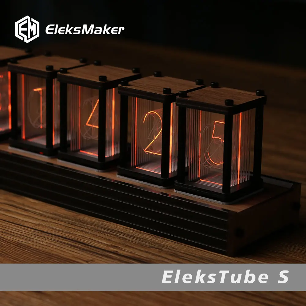 Diy Electronics Gift Ideas - RGB Nixie Tube Clock DIY tafelklok