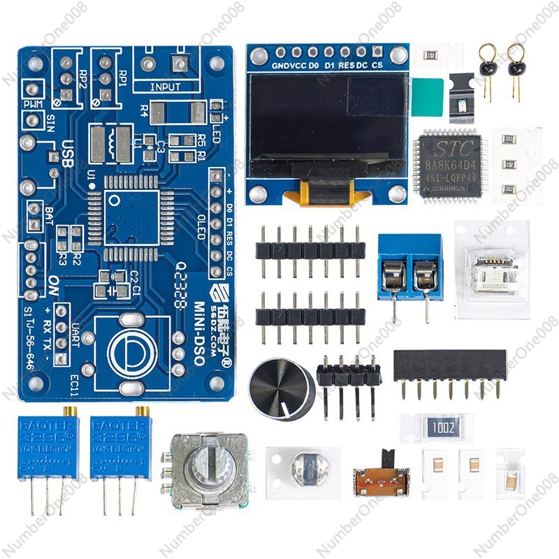 Oscilloscope Dso Mini - TJ-56-646 Mini DSO Oscilloscoop DIY Kit