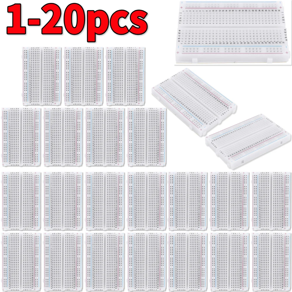 Diy Analog Electronics - 1-20 Stuks 400 Tie Punten Soldeerloze