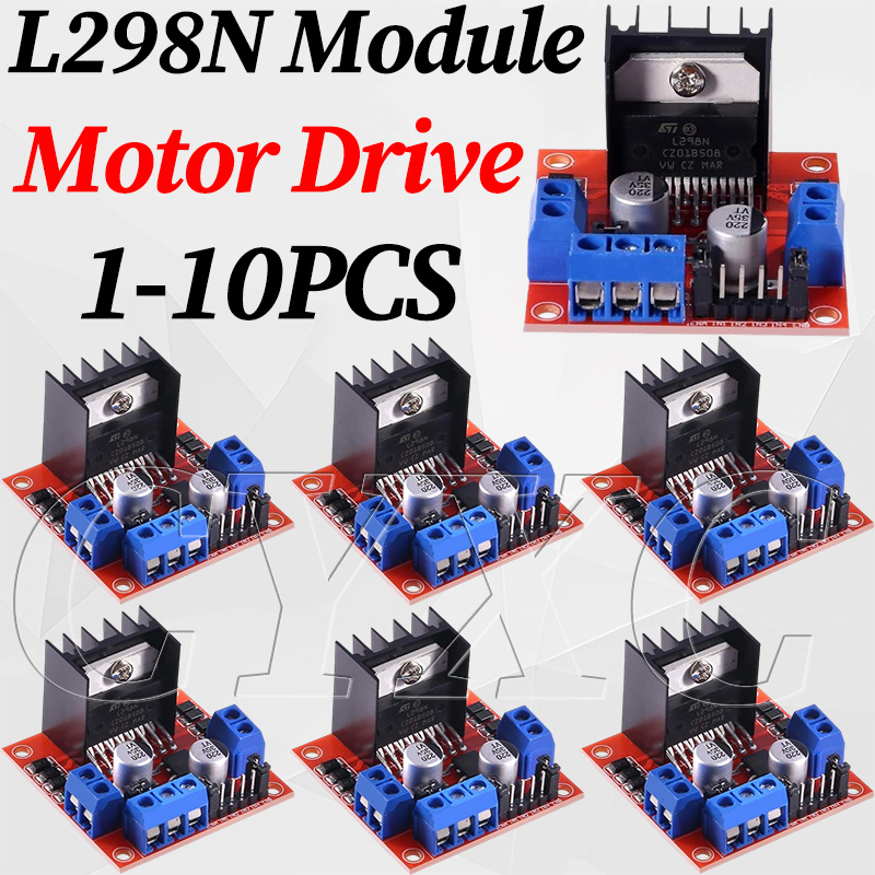 L298N Motor Driver - 1-10PCS L298N Stappenmotor Driver Controller Board