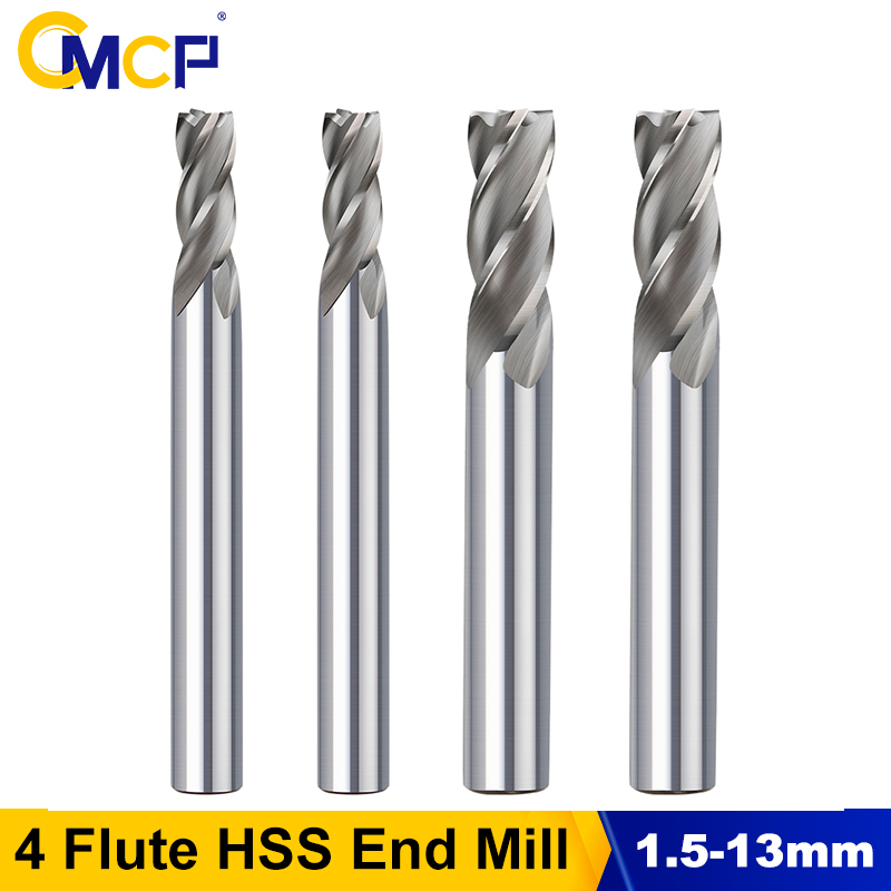 Diy Cnc Router Electronics - CMCP 1.5-13mm 4 Fluit HSS End