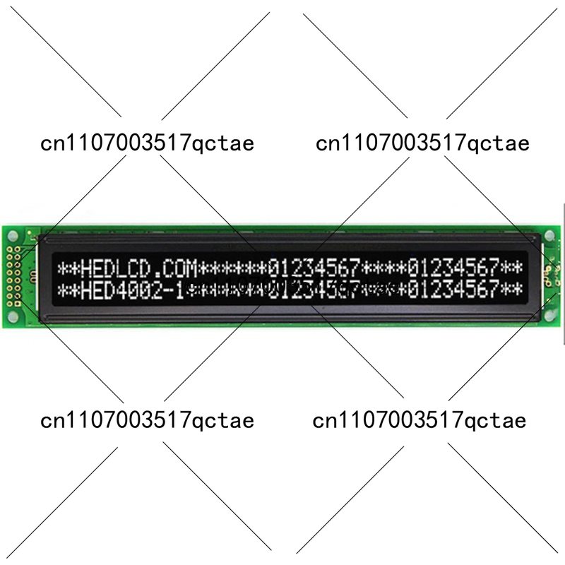I2C Lcd Display - 40x2 I2C LCD-displaymodule Zwart scherm met