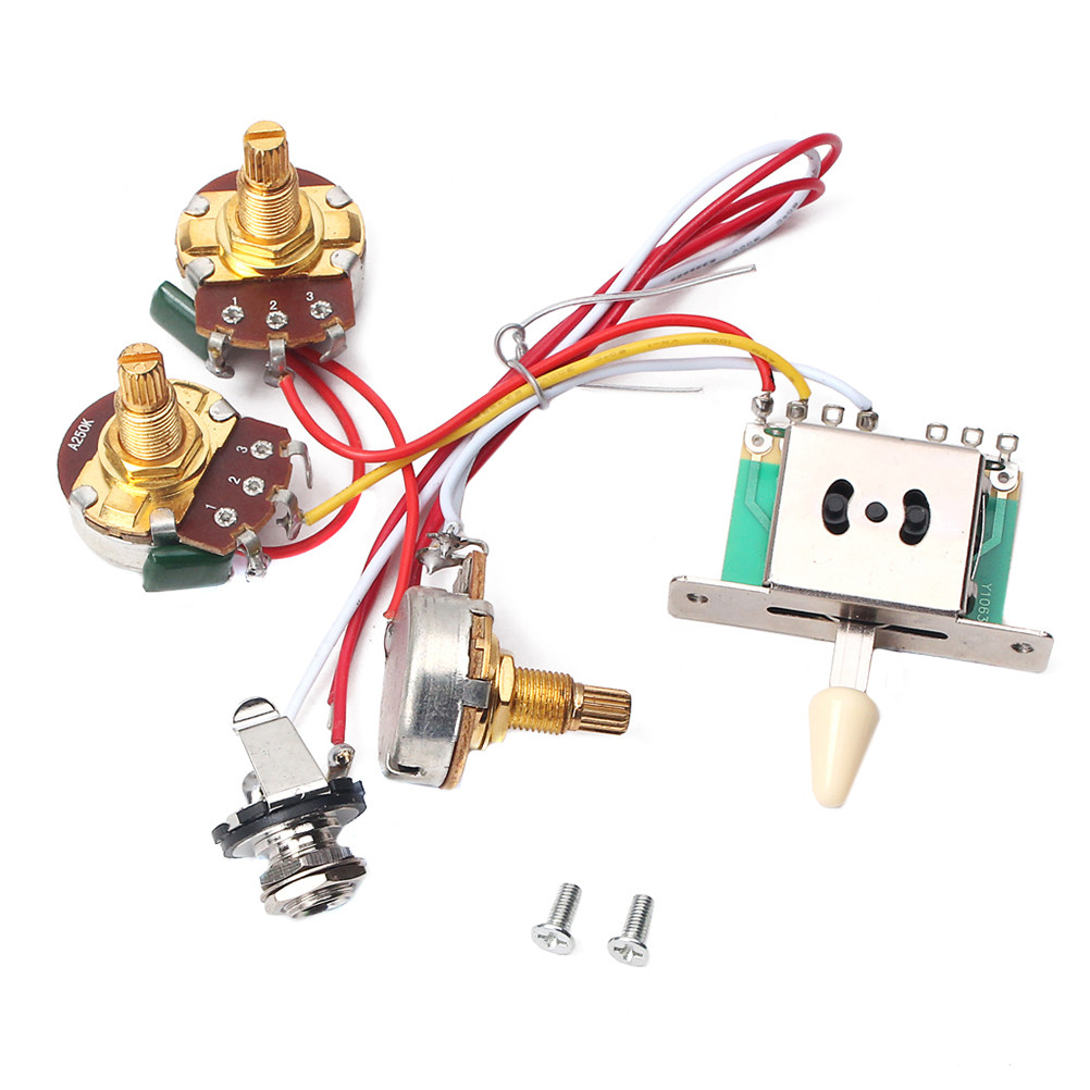 Diy Electric Guitar Electronics - 1Set Heavy Duty Gitaar Kabelboom Voorbedraad