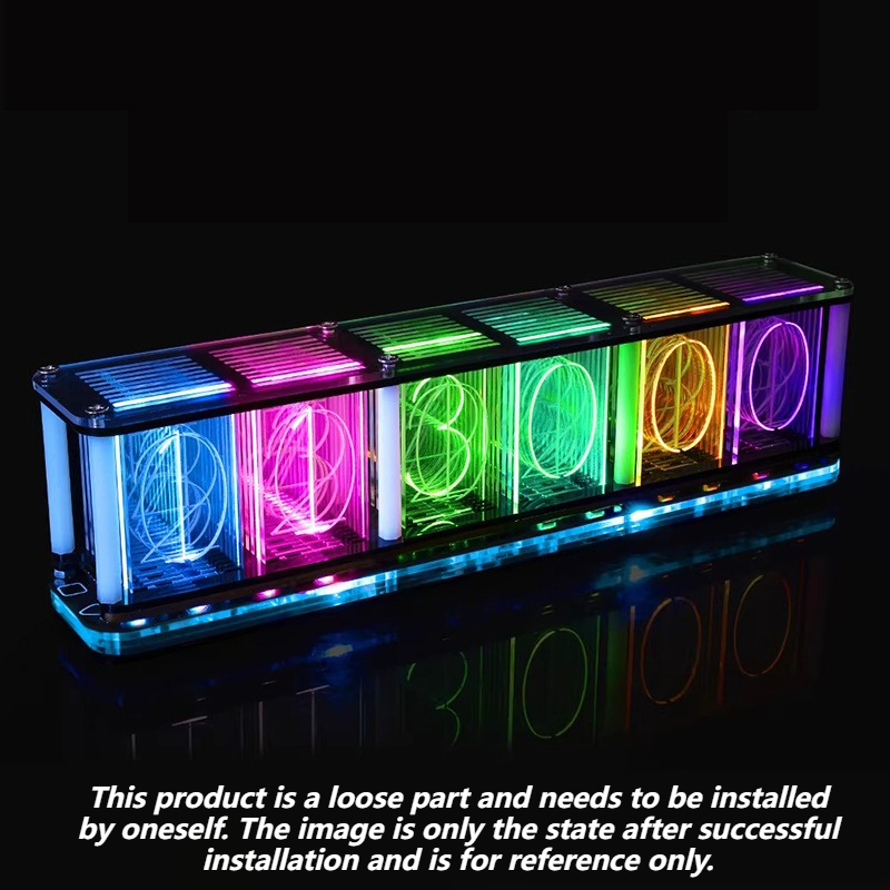 Diy Electronics Desk - Glow Tube Clock Kit DIY elektronische