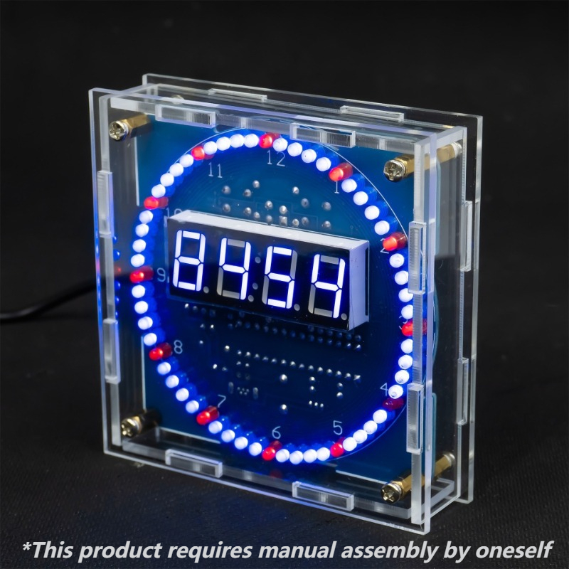 Diy Electronics Desk - Elektronische klok DIY lichtgestuurde klokset Multifunctionele