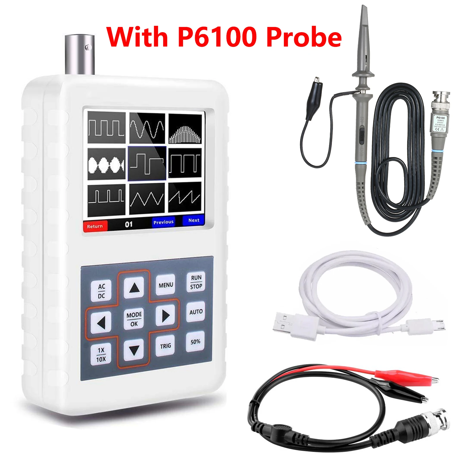 Oscilloscope Dso Mini - USB Handheld Mini Draagbare 5M Bandbreedte