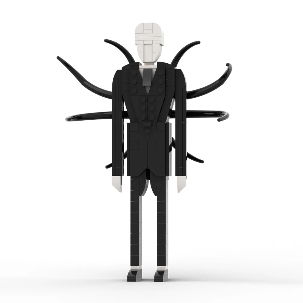 Diy Electronics Gift Ideas - MOC Legendarische Karakters Zwart Slendermans idee