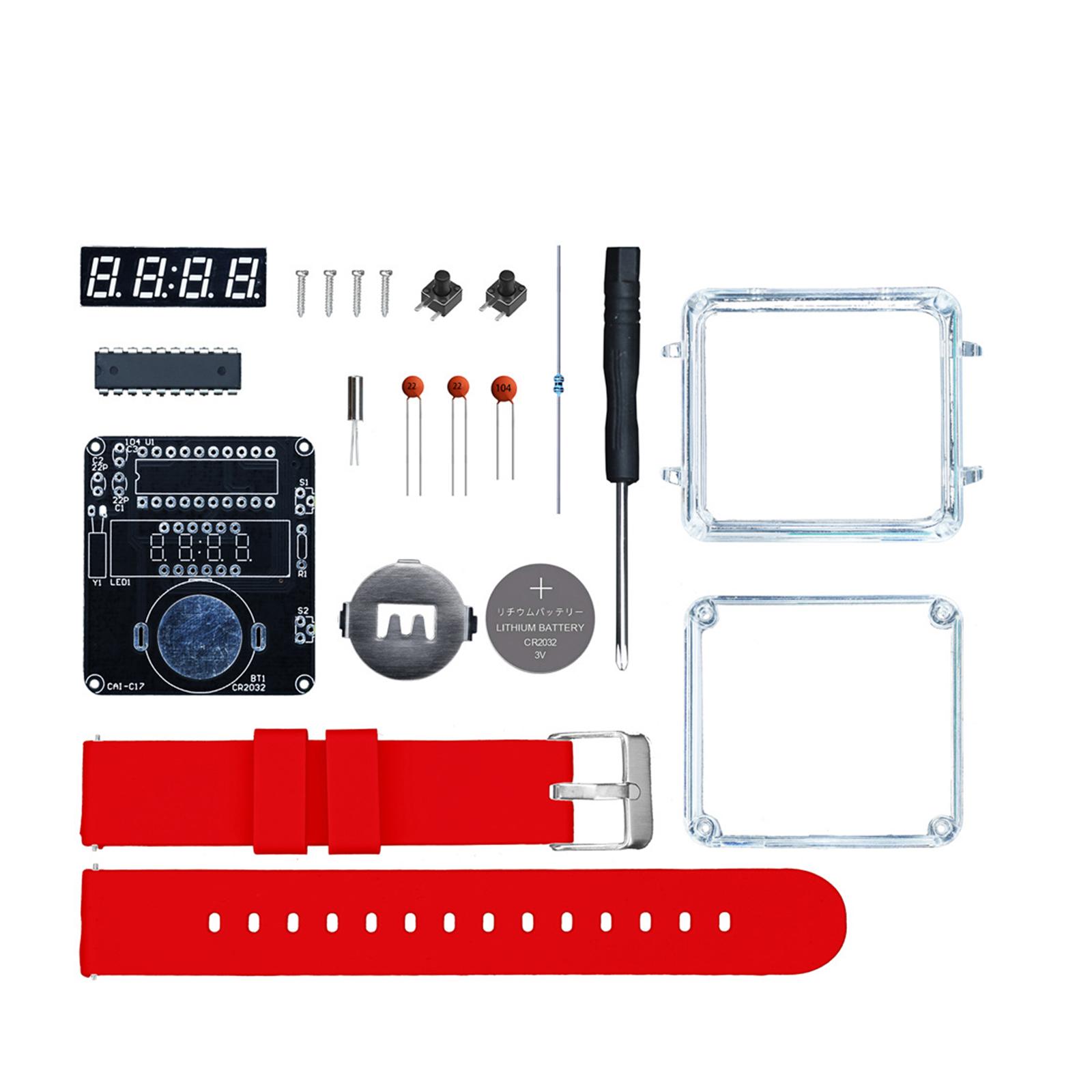 Diy Innovative Electronics - DIY elektronische horlogekit Lasmontage Innovatie Ontwikkeling