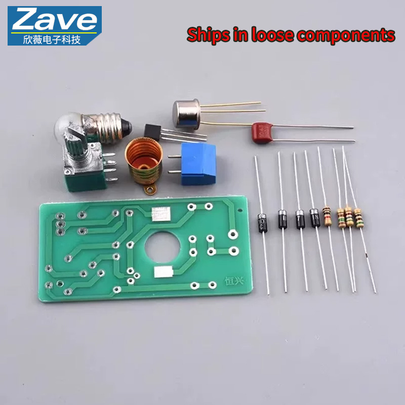 Diy Electronics Desk - Transistor BT33 bureaulamp dimbaar circuit AC