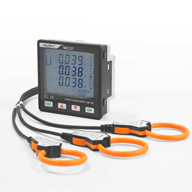 Diy Electronics Store - ME337 RS485 Rogowski Spoel LCD Digitale