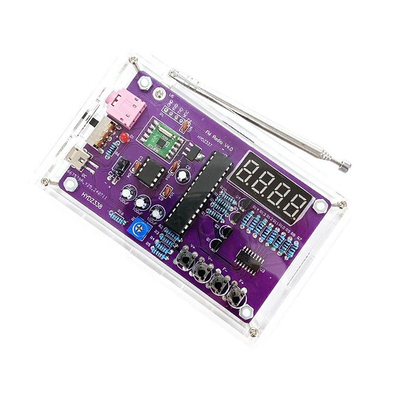 Dual Channel FM Radio DIY Bouw - Diy Electronics Kits For Adults recensie en prijs
