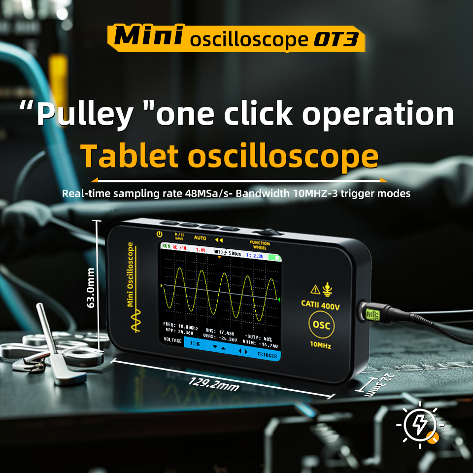 BSIDE OT3 Handheld Oscilloscoo - Oscilloscope Dso Mini recensie en prijs