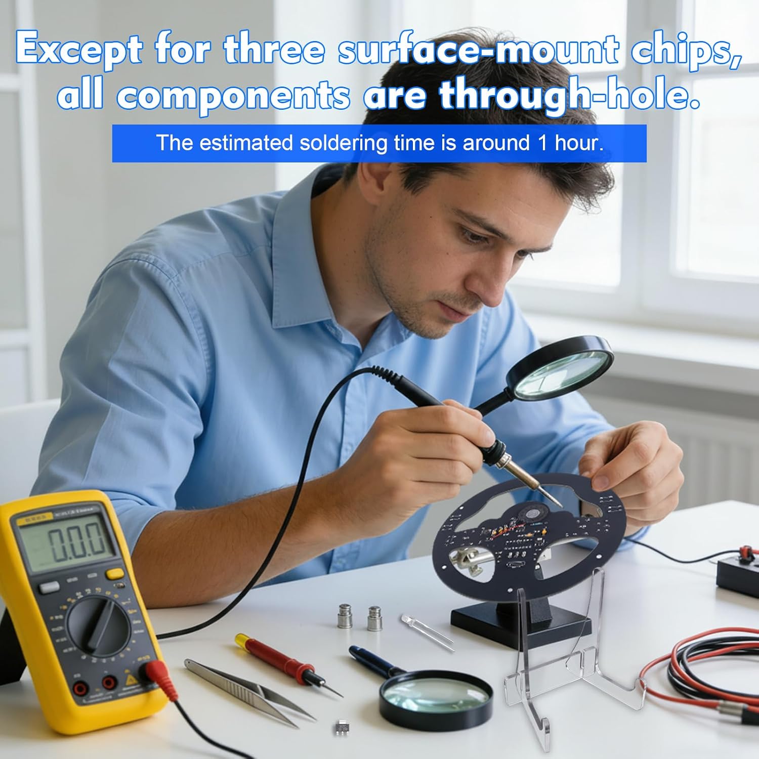 Auto-stuurwiel DIY-soldeerkit  - Diy Electronics Kits For Adults recensie en prijs