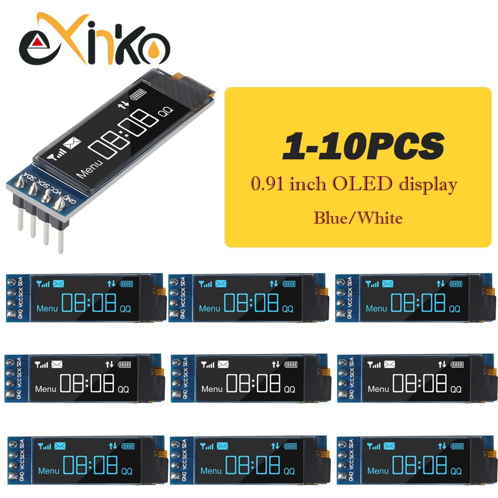 1-10 stuks 0,91 inch OLED-disp - I2C Lcd Display recensie en prijs