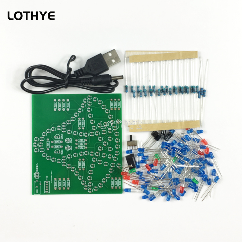 DC 3-5V LED-licht Swing Windgo - Diy Analog Electronics recensie en prijs