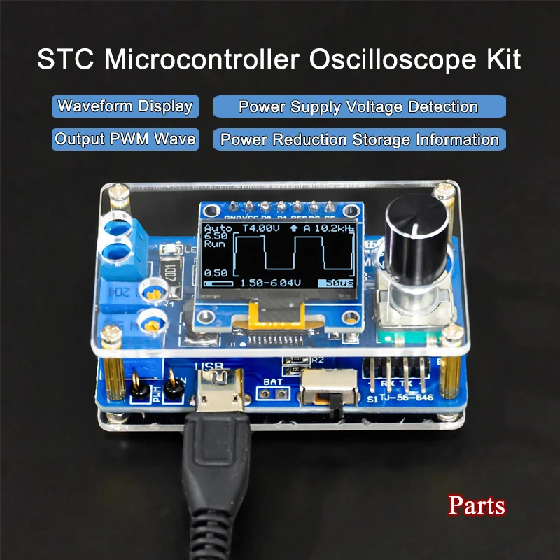 STC8K8A Microcontroller Kit DI - Oscilloscope Dso Mini recensie en prijs