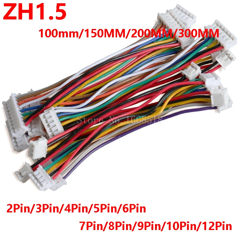 10PCS ZH 1.5mm Draad Kabel Con - Diy Electronics Wire recensie en prijs