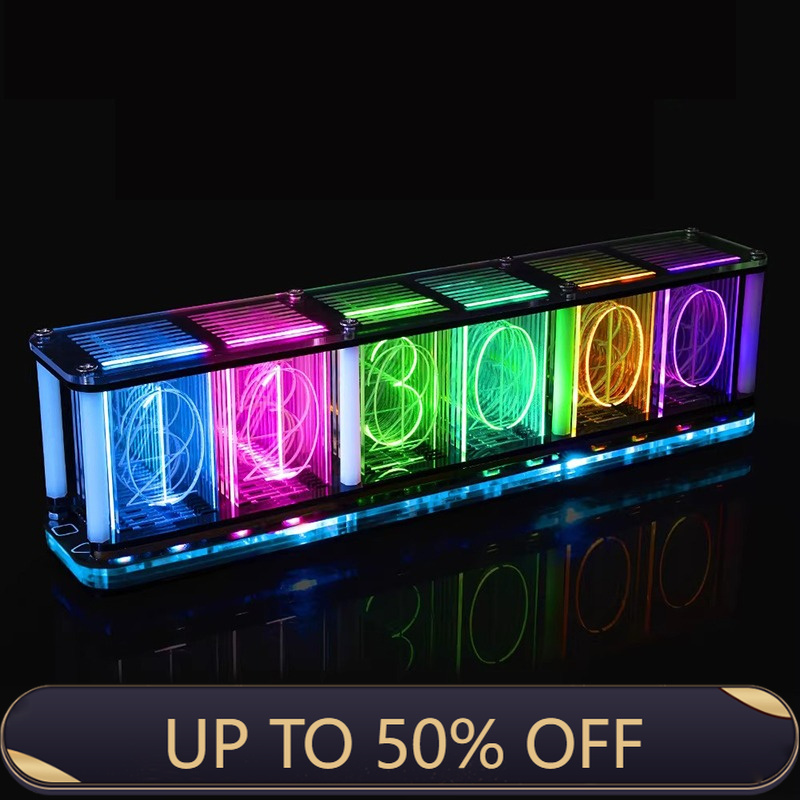 Glow Tube Clock Kit DIY Elektr - Diy Electronics Desk recensie en prijs