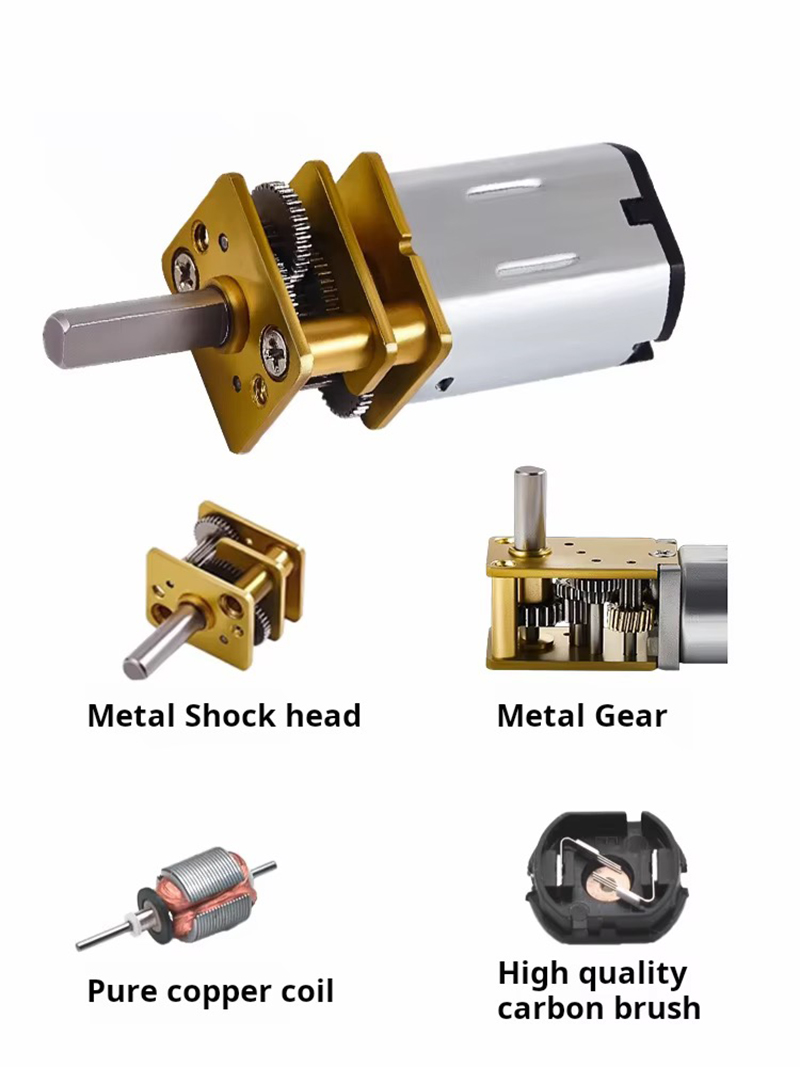 6V 12V 15-6000RPM GA12-N20 DC  - Diy Boat Electronics recensie en prijs