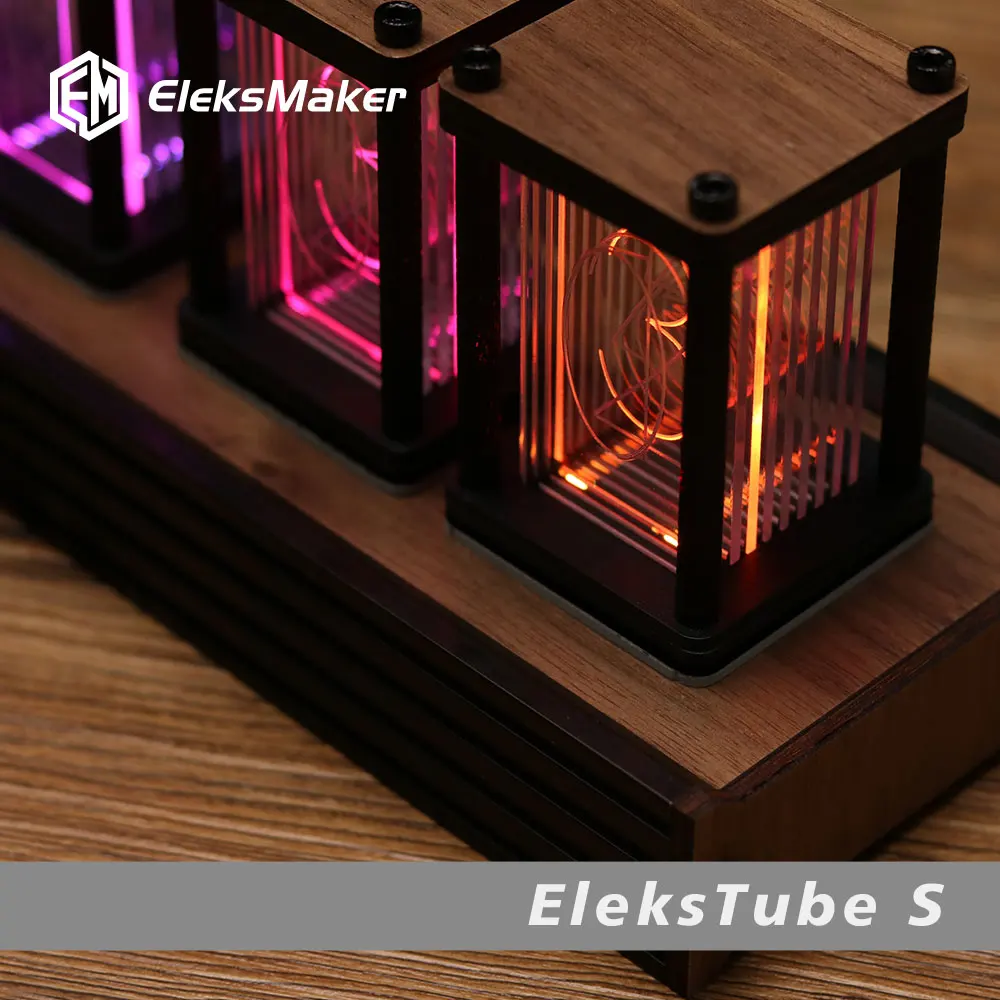 RGB Nixie Tube Clock DIY tafel - Diy Electronics Gift Ideas recensie en prijs