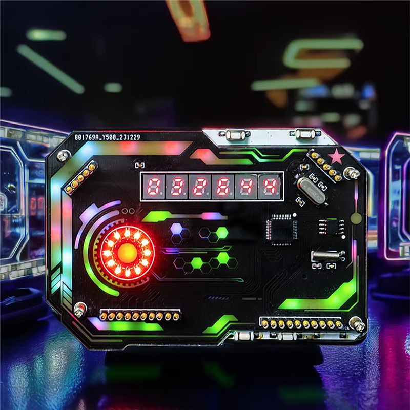 ABLU-Desktop digitale klok Ele - Diy Innovative Electronics recensie en prijs