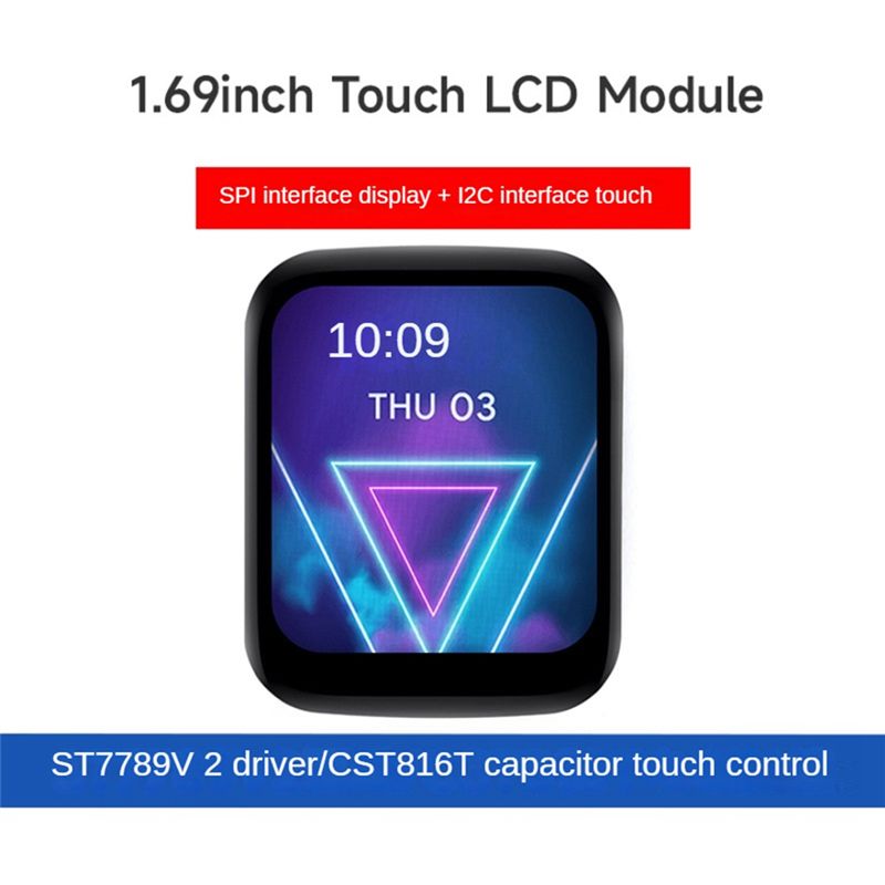 Prachtige 1,69 inch ronde LCD- - I2C Lcd Display recensie en prijs
