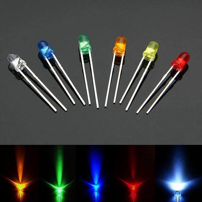 100/200PCS 3mm 5mm Multicolor  - R/Diy Electronics recensie en prijs