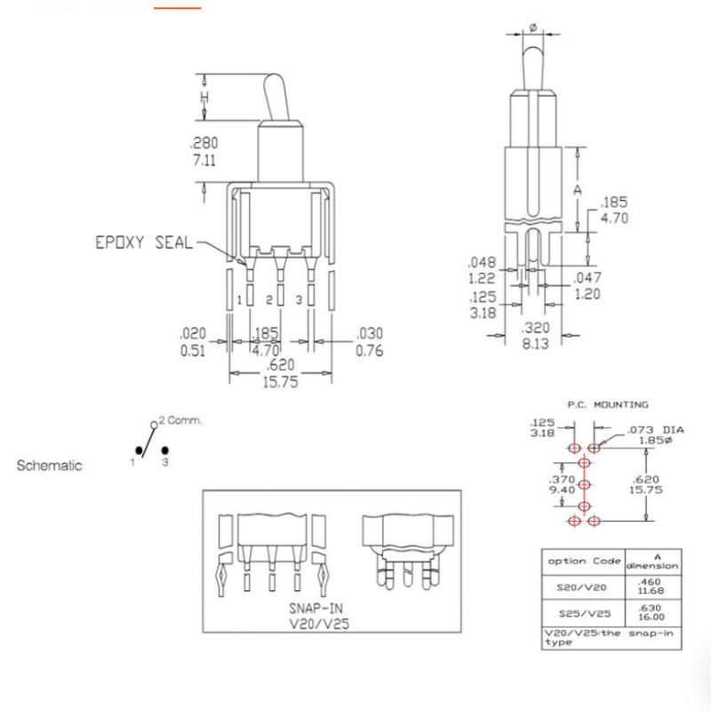 Innovatieve T80-T 3-pins schak - Diy Innovative Electronics recensie en prijs