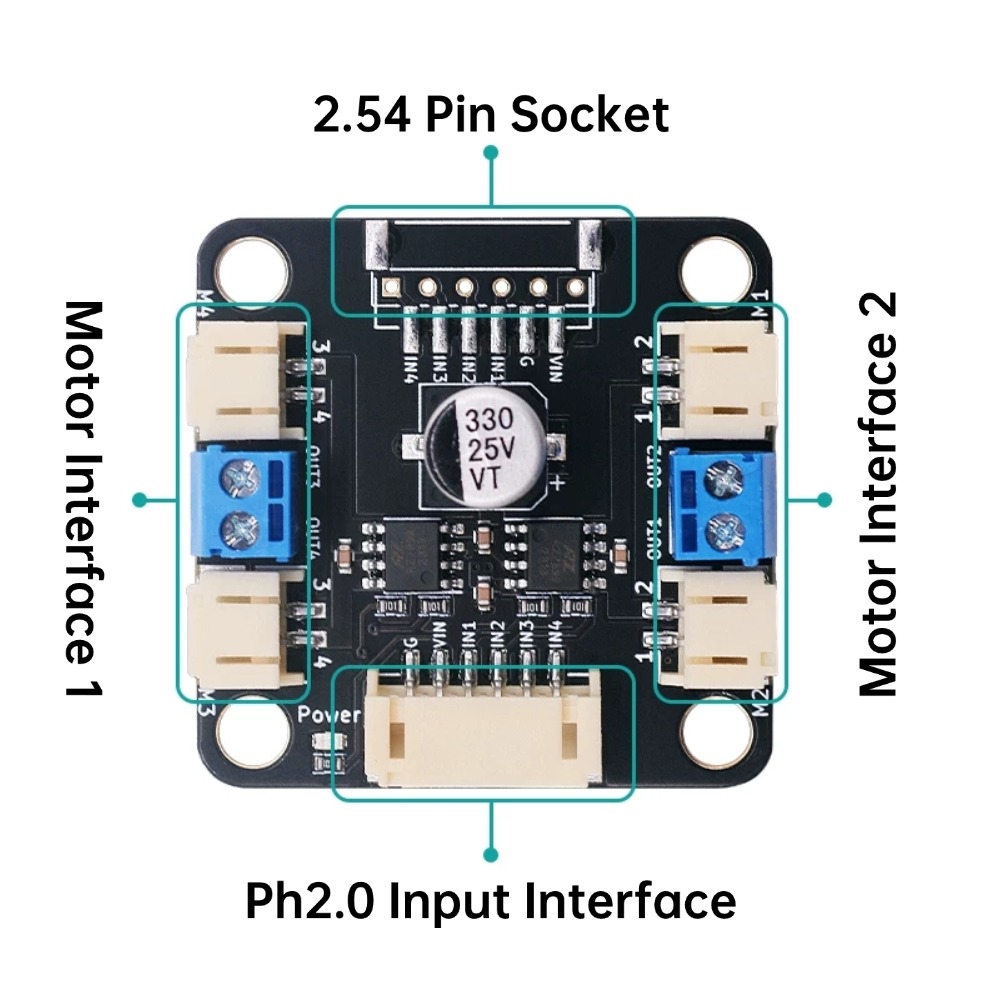 4 TT Motor en Driver Kit 4 DC  - L298N Motor Driver recensie en prijs
