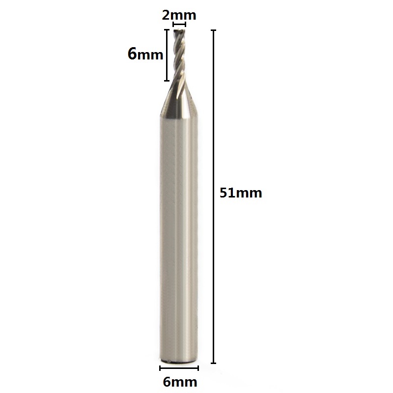 1 st Diameter Frees 2mm Endmil - Diy Cnc Router Electronics recensie en prijs
