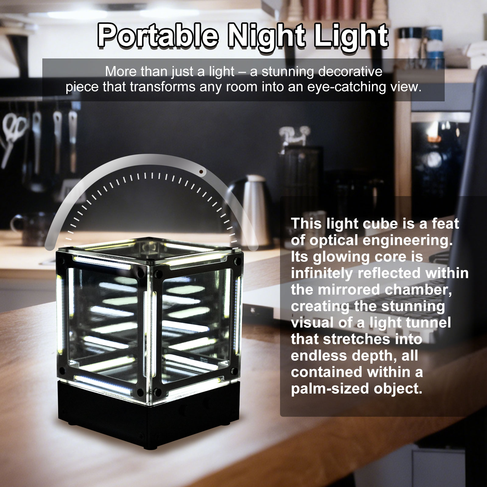 DIY LED Filament Kubus Licht S - Diy Electronics Desk recensie en prijs
