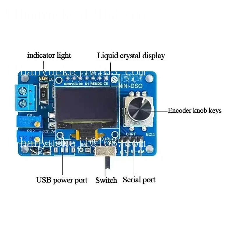 STC8K8A Microcontroller Kit DI - Oscilloscope Dso Mini recensie en prijs