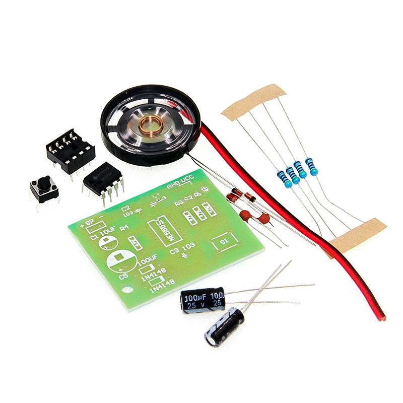 Dual Tone Ding Dong NE555 Deur - Diy Electronics Course recensie en prijs
