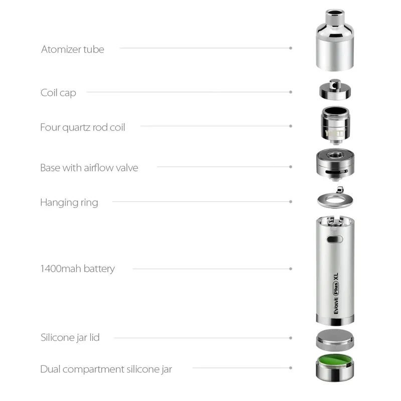 Originele Yocan Evolve Plus XL - Diy Vape Electronics recensie en prijs