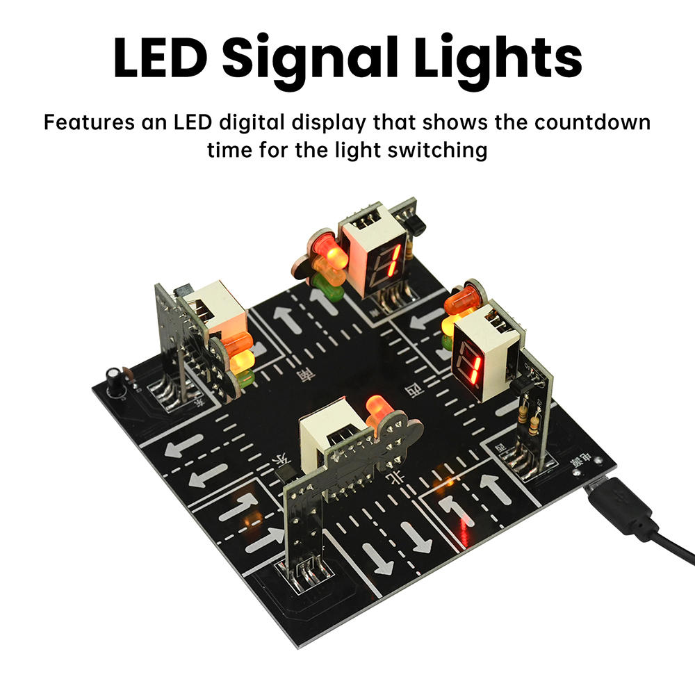 Verkeerslichtsimulatorset met  - Diy Electronics Kits For Adults recensie en prijs