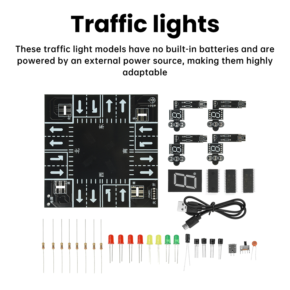 Verkeerslichtsimulatorset met  - Diy Electronics Kits For Adults recensie en prijs