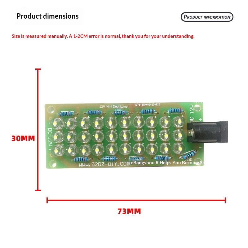 12V verlichtings bureaulamp el - Diy Electronics Desk recensie en prijs