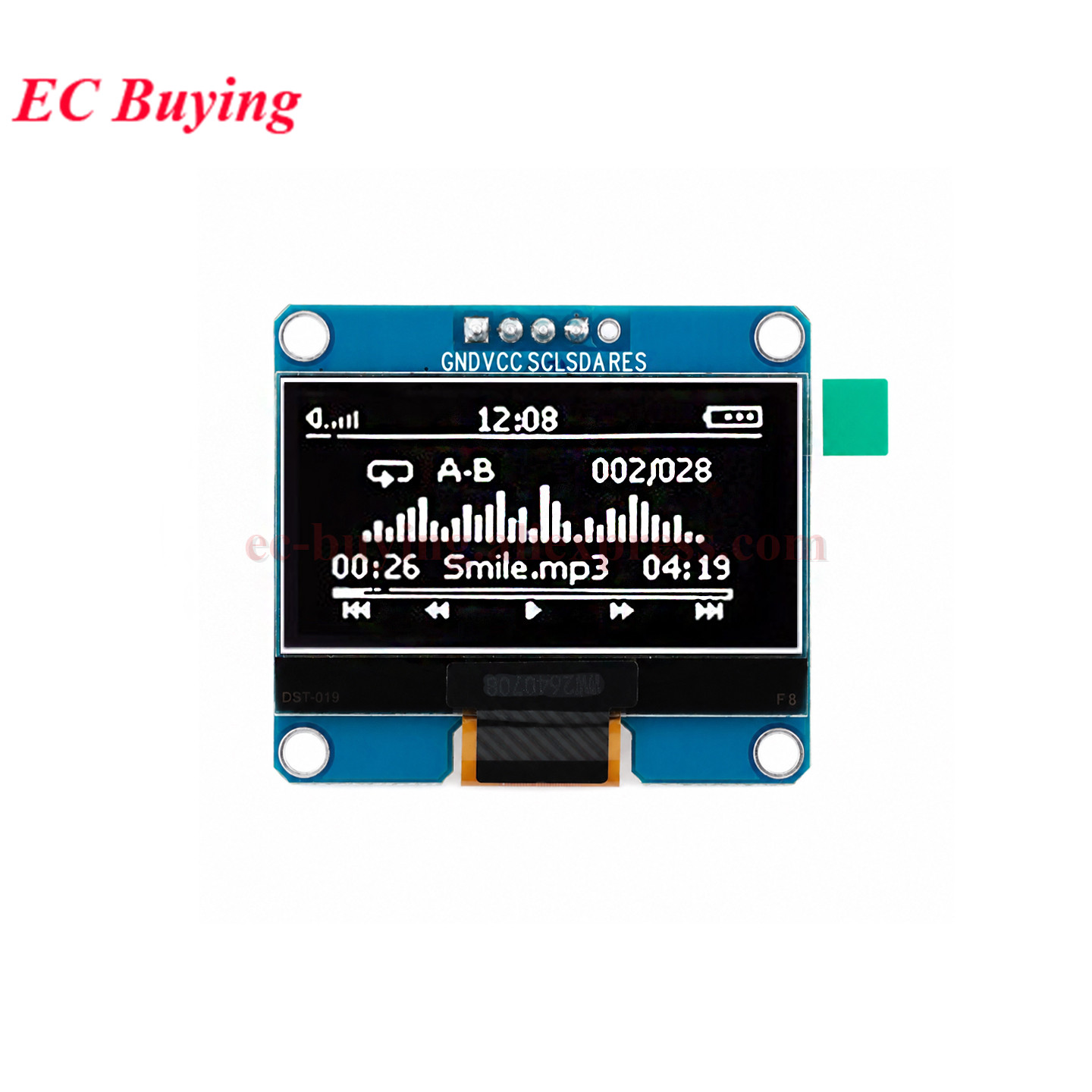 1,54 inch OLED-module 1,54” di - I2C Lcd Display recensie en prijs