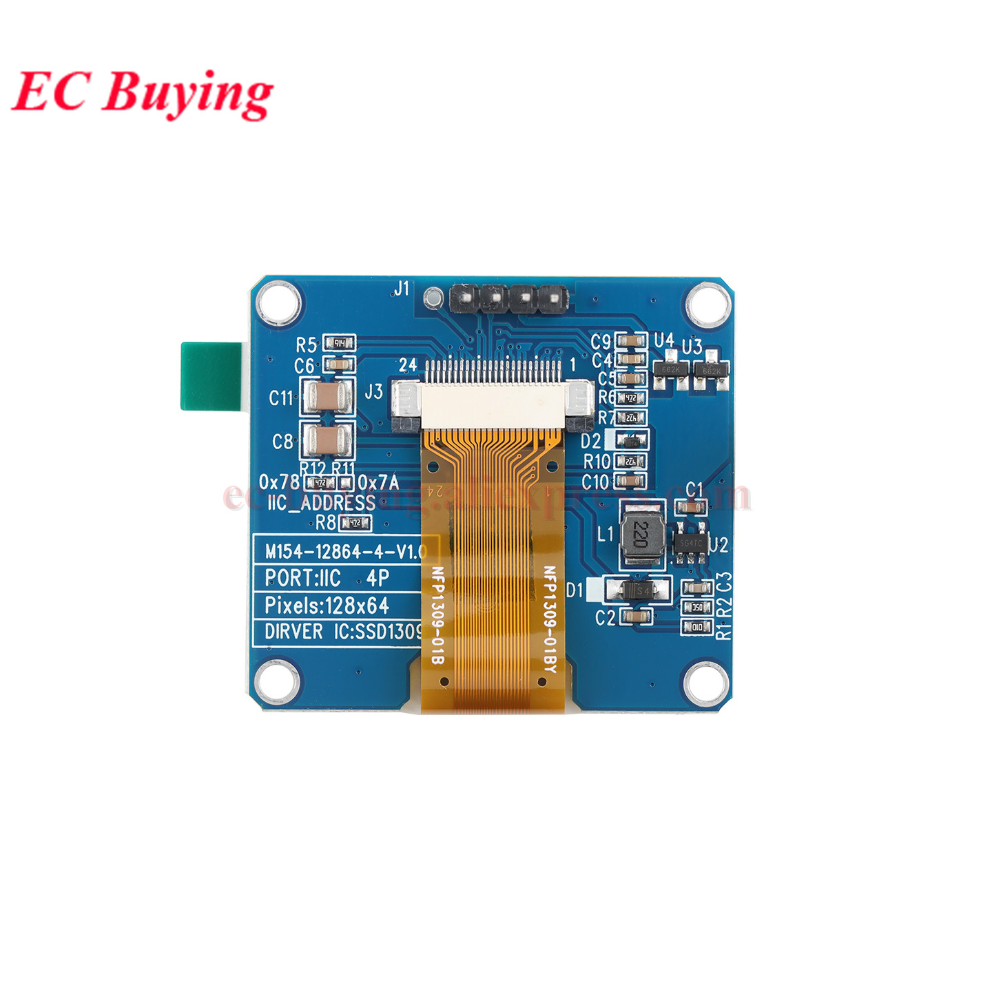 1,54 inch OLED-module 1,54” di - I2C Lcd Display recensie en prijs