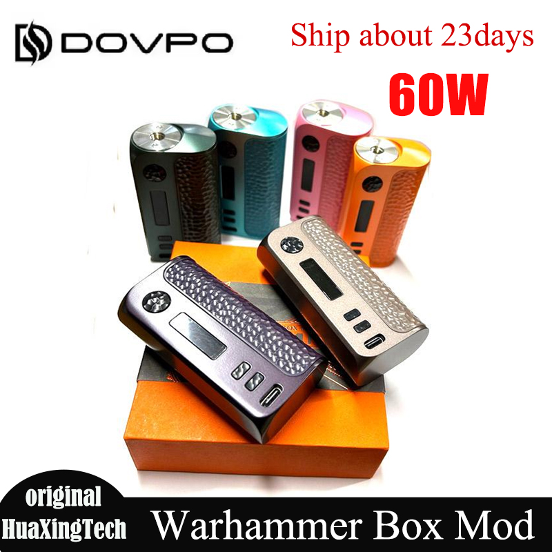 Originele Dovpo 60W Box Mod El - Diy Vape Electronics recensie en prijs