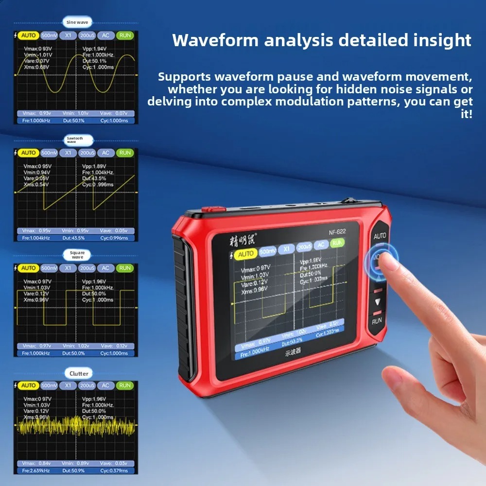 NF-622 Mini Handheld Digitale  - Oscilloscope Dso Mini recensie en prijs