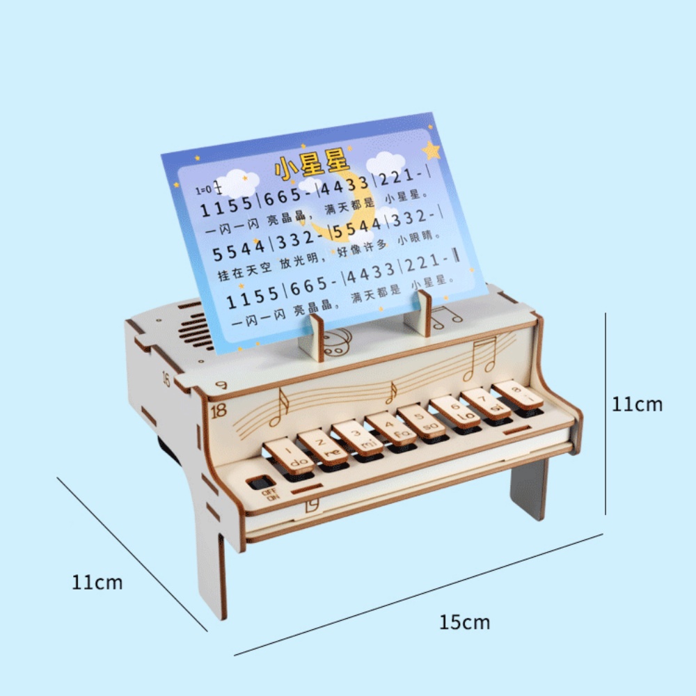 DIY houten elektronische piano - Diy Electronics Kits For Adults recensie en prijs