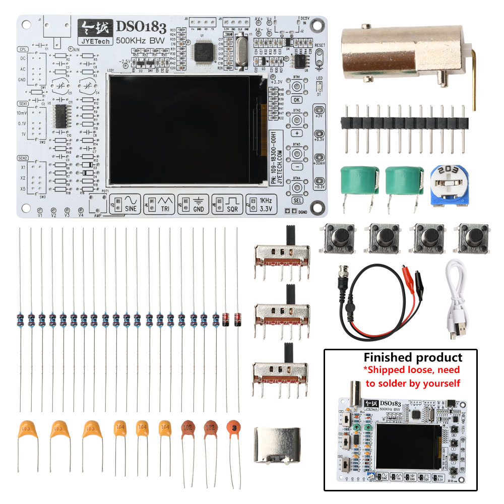 DIY DSO183 Digitale Oscillosco - Oscilloscope Dso Mini recensie en prijs