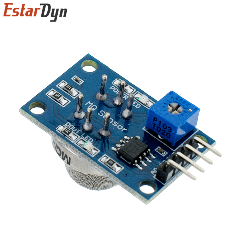 MQ-2 MQ-3 MQ-7 MQ-135 Detectie - Diy Analog Electronics recensie en prijs